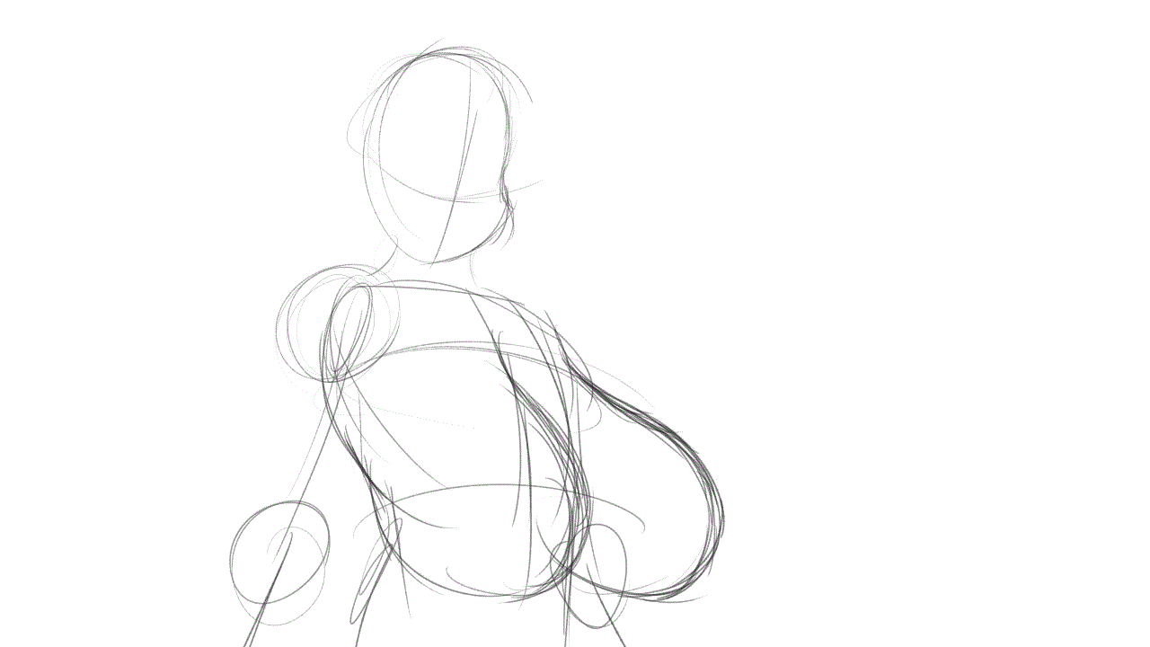 speedyssketchbook:Had something for an animation here. 