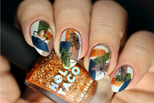 Maybe I’ll actually post the few Fall themed manis I’ve done before December. Just a tho