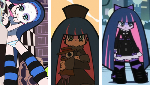 boxer-anarchy:  Stocking’s Outfits (3/3)