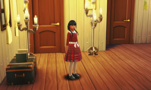 Beatriz celebrated her 13th birthday and has the traits Creative and Jealous. Like her older siblings, she will not attend high school. #Marquez 1890#Marquez gen1#Beatriz Marquez #random decades challenge #ts4 historical#ts4 gameplay#1890s