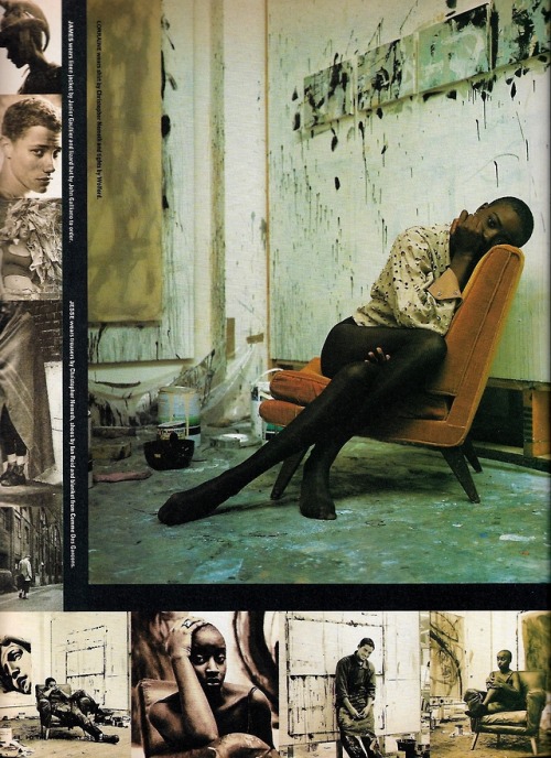 walkinwounded - i-D May 1991 - Visions, styled by Judy Blame and...