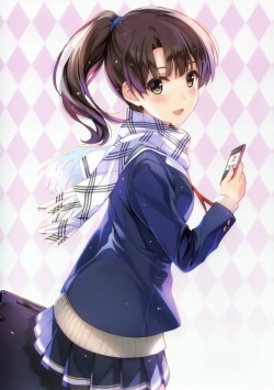 Misaki Kurehito Saenai Heroine No Sodatekata Katou Megumi Seifuku Sweater | #385846