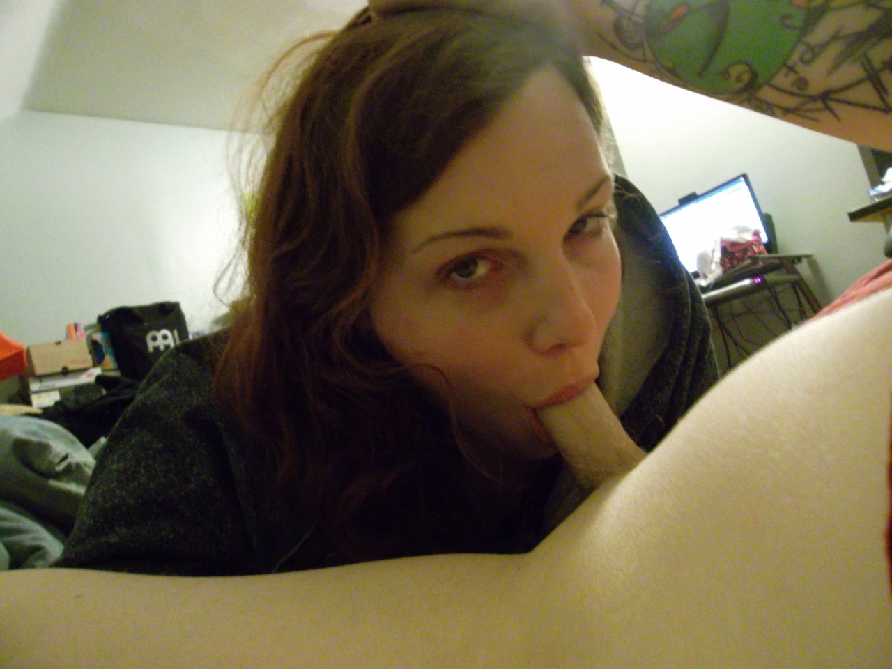 Stuffin&rsquo; my little slut&rsquo;s face. Such a good girl &lt;3