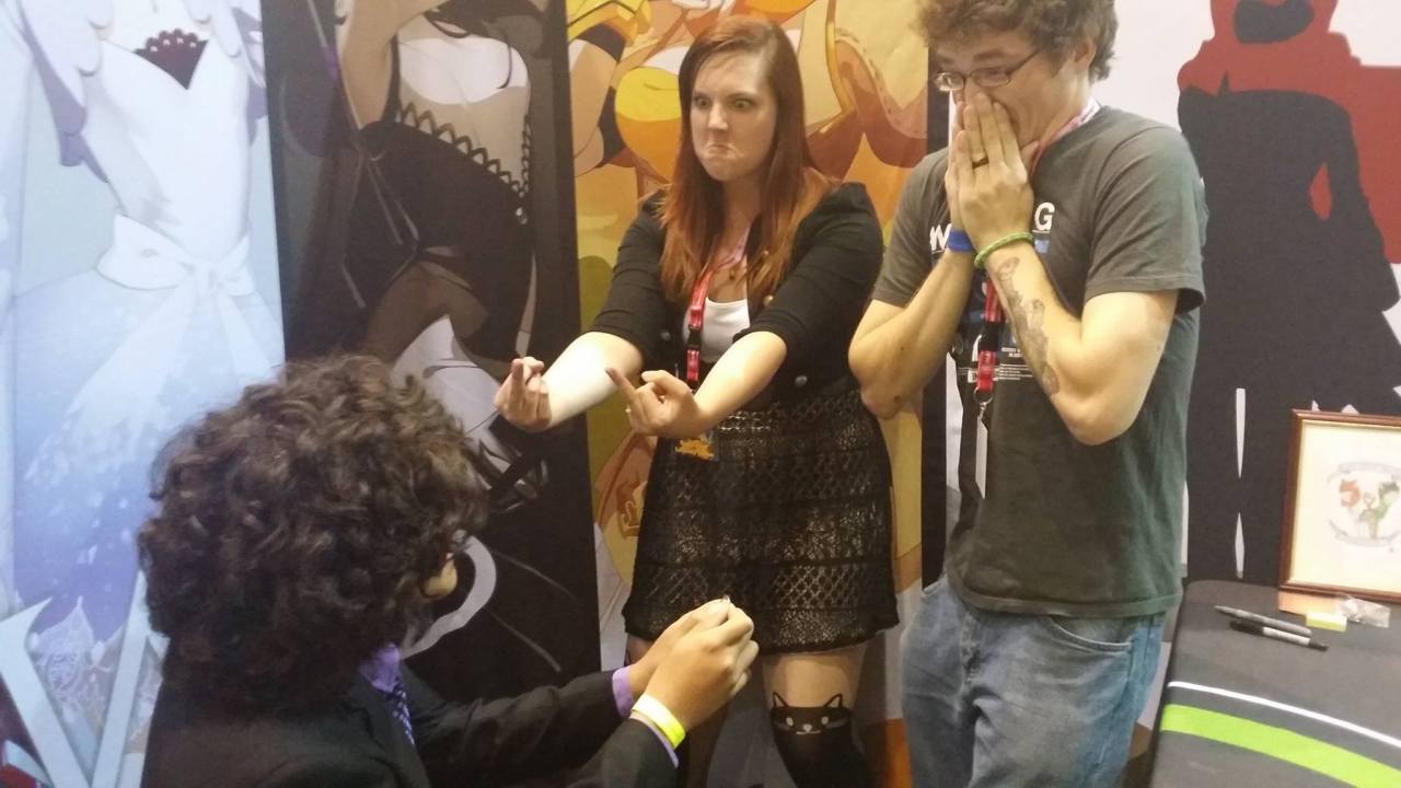 definitelynotawalrus:  So there was this one time when I proposed to Michael and