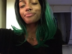 savadordali:  Me being a green haired ghoul