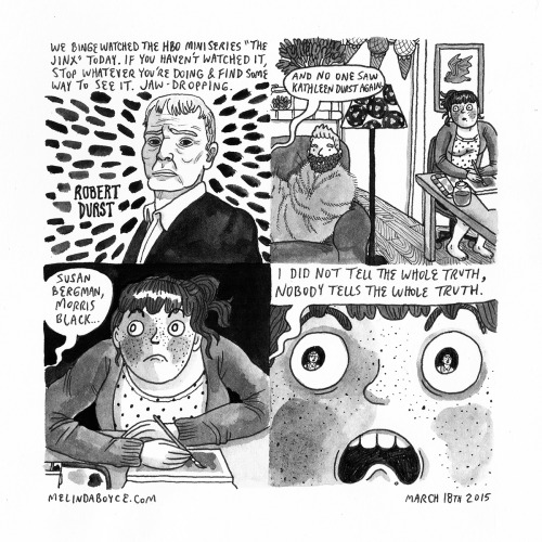 The Jinx.Diary comic by Melinda Tracy Boyce.