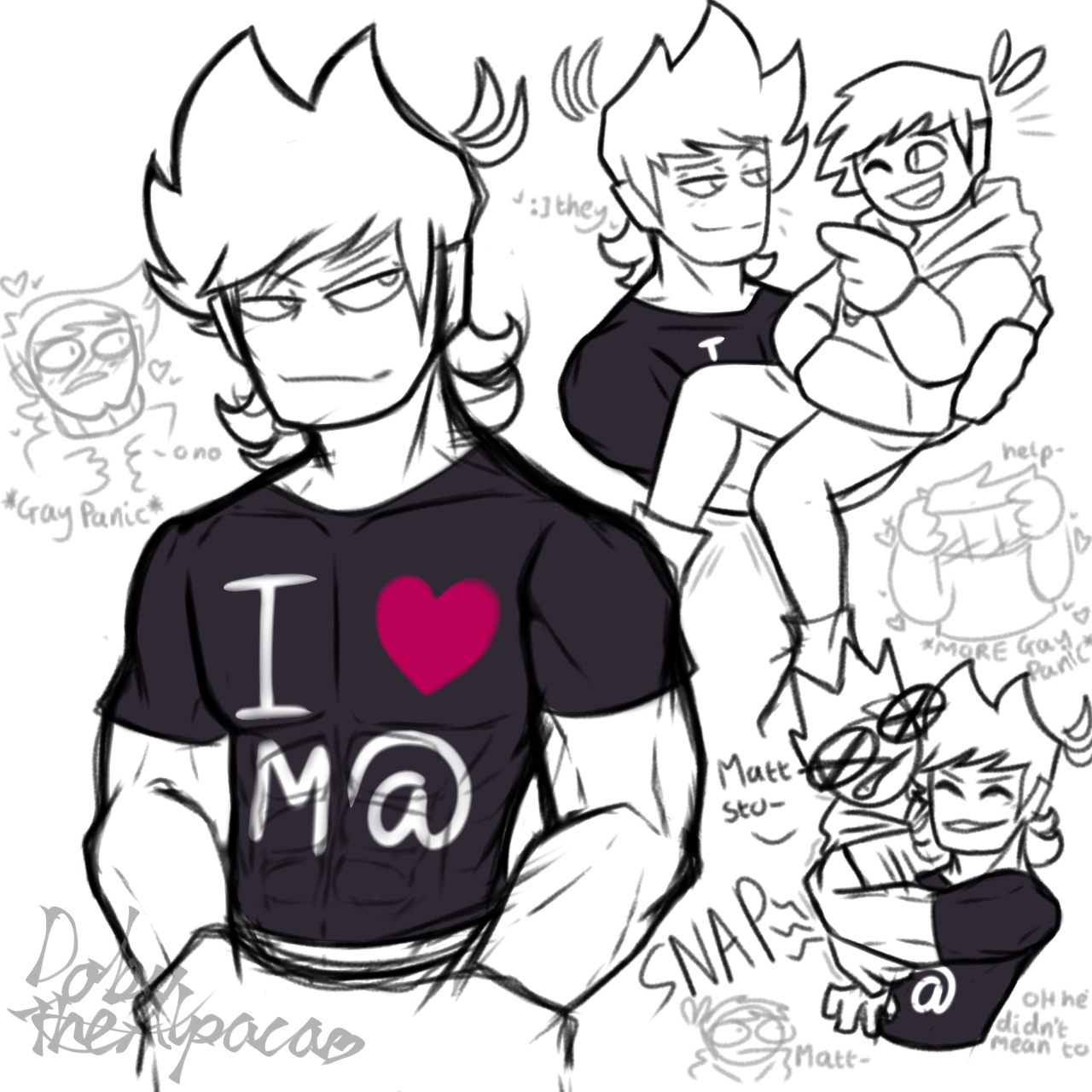 Fanart Matt (Eddsworld) Really_Fucking - Illustrations ART street