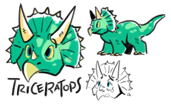 im-area:dino doodles