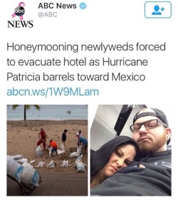 scumbugg:  trufflebootybuttercream:  cubanflagemoji:  honestly, fuck this. FUCK THIS.   abc news wants to report about white couples who have to evacuate their hotels, but are going to ignore actual residents of Mexico? your honeymoon is being ruined?