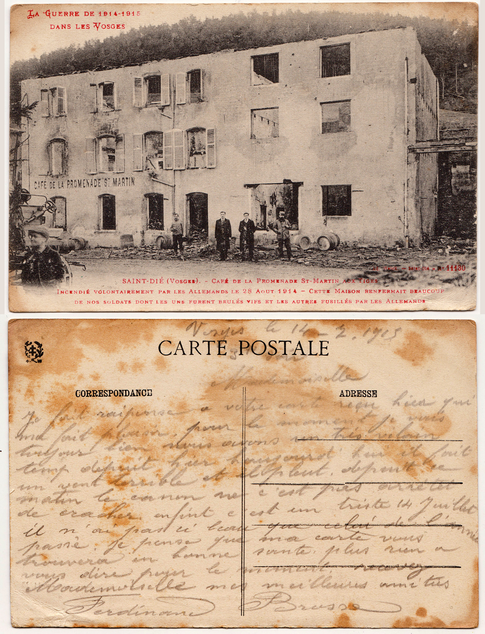 Cartes postales patriotiques françaises de la Grande Guerre - recensement - Page 3 Bc2619a360d7aa0591a300a7bc727e5aad5963e0