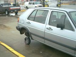 spockvarietyhour:  don’t let the tiny wheel distract you from the fact that there’s a chain across the passenger side seat, which I’m gonna assume is the seatbelt. 