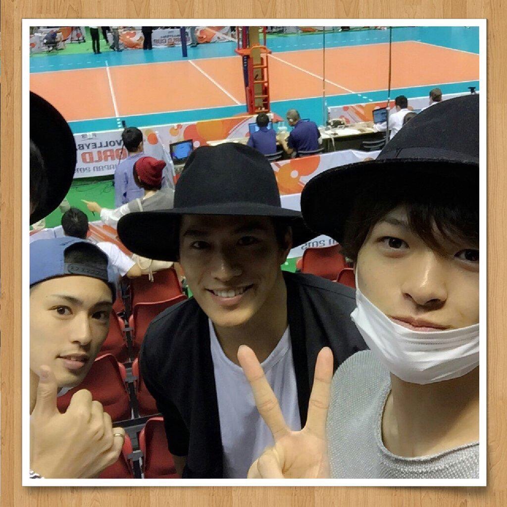 joshwahington:  Posted by Ryotaro (Tsukishima), Kohei (Tanaka), and Kenta (Hinata)