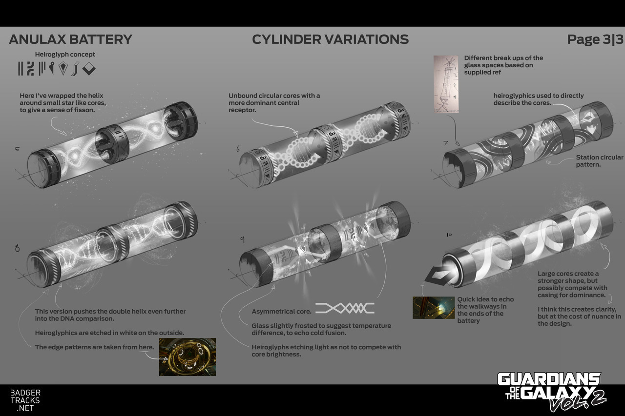 muonbee:   Guardians of the Galaxy 2 - Anulax BatteryOne of the assets I was asked