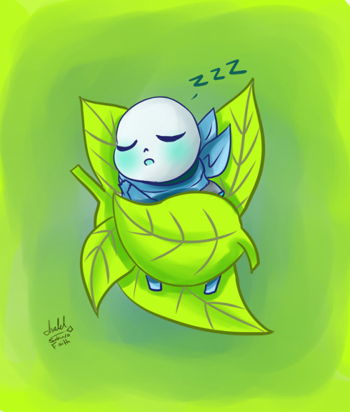bonetodraw:  sakurafaith:Day 2 (Today) Berry on leaves  Part of the 30 Day color Challenge!(where you make a drawing each day based on the color, Theres a pallete marked a specific Color each Day.)So I made a Sleeping Berry on leafs xD   So cute~ <3