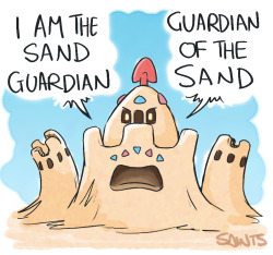 tazsaints:  lol am i cool yet?? I am totally naming my Alolan Muk Pile-o-Sand as ‘SANDGUARDIAN’ XD Based off of this legendary vine.  