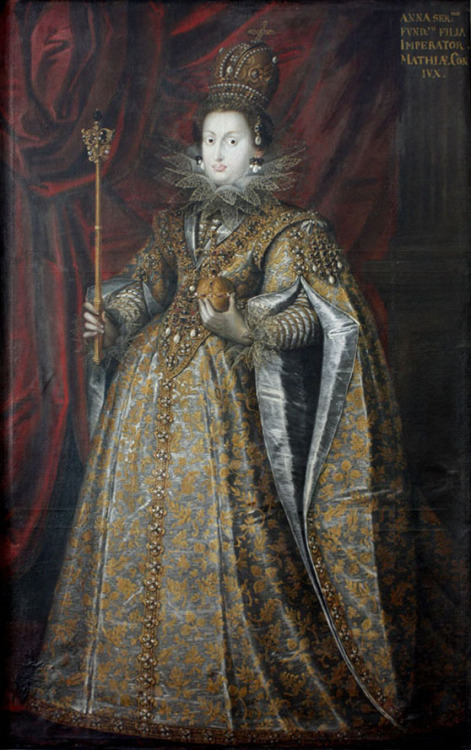 Anna of Tyrol as Holy Roman Empress (tenure 1608-18)