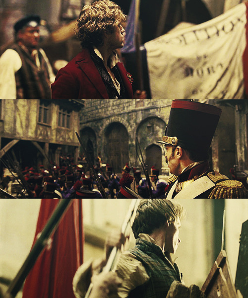 sleepyfeyrac:      screencap meme:   les mis + faceless part 2          