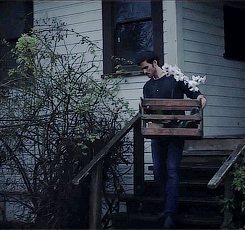 captainswansource:  Colin + Flowers :) 