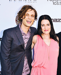 evansbrewster-deactivated201503:  Paget Brewster, Matthew Gray Gubler &amp; Joe