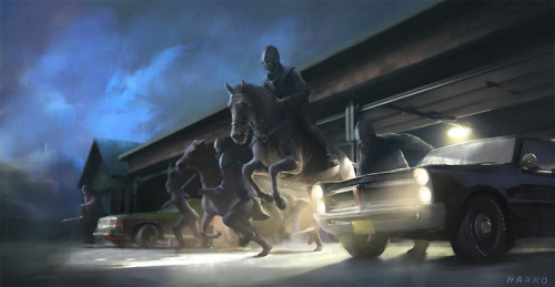 Dark Riders by Boti Harko