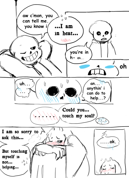 smiley-trashlord: soriel comic part 1 page 1-3 | page 4-6 | page 7-9 based on an old prompt from @l