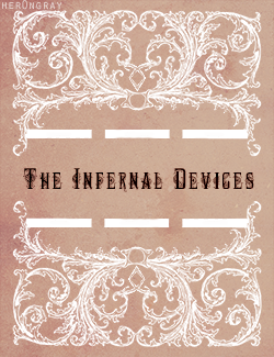 cassandraclare:  her0ngray:  Favourite Books -The Infernal Devices by Cassandra
