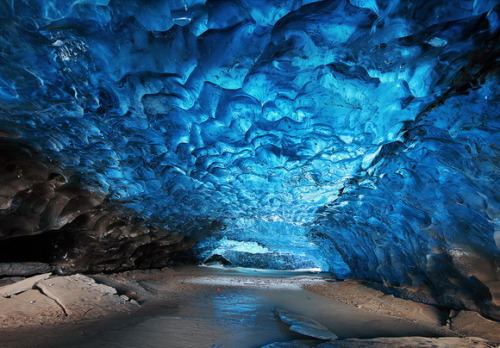 moonelk: Crystal Cave (Skaftafell, Iceland) by Örvar Atli Þorgeirsson &