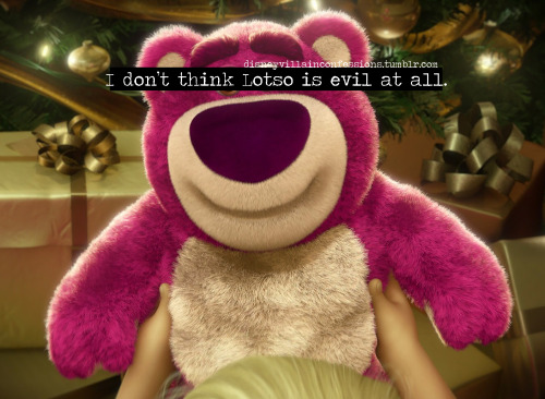 disneyvillainconfessions-bl-blog: “He’s just misguided and misunderstood. I think Daisy 
