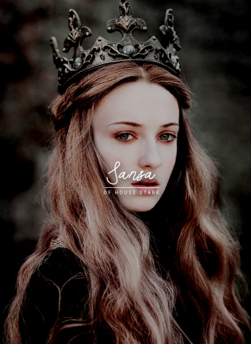 elizabthturner:Lady Stark, you may survive us yet.“I will remember, Your Grace,“ said Sansa, though 