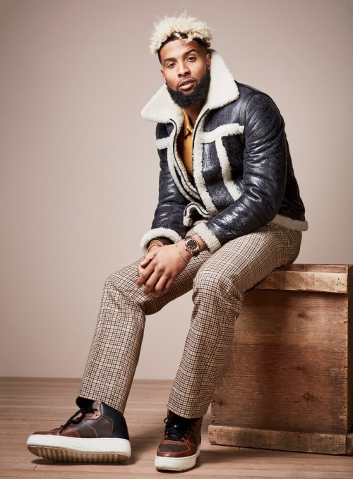 jamestheillest: shadesofblackness:  Odell Beckham Jr. for GQ Magazine Daddy