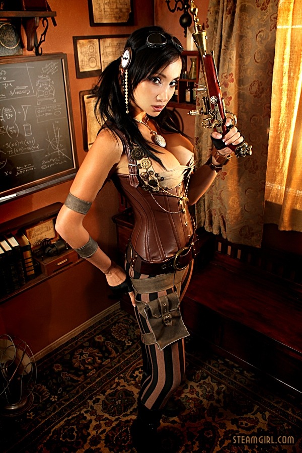 Steampunk girl costume