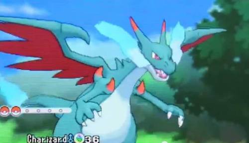 pokemoned:Shiny mega Charizard X