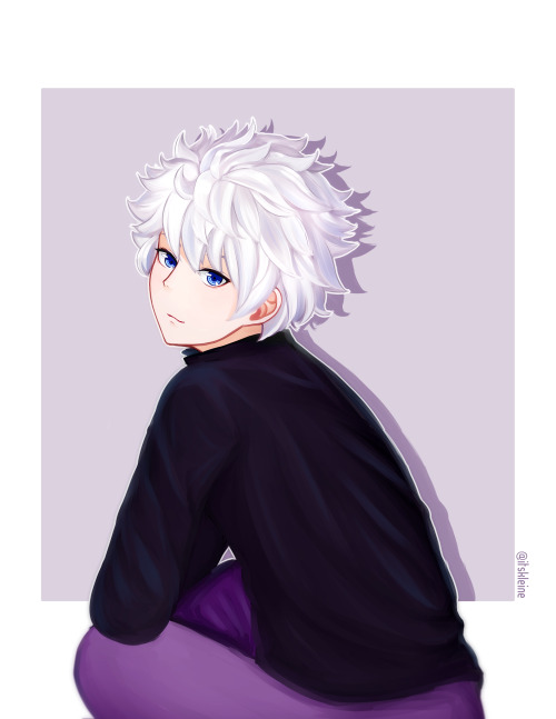 My sweet son, Killua.[x]