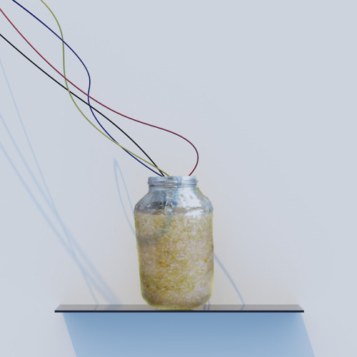 Modular synthesizer powered by sauerkraut digital installation for KRAUTBROOK [2018]