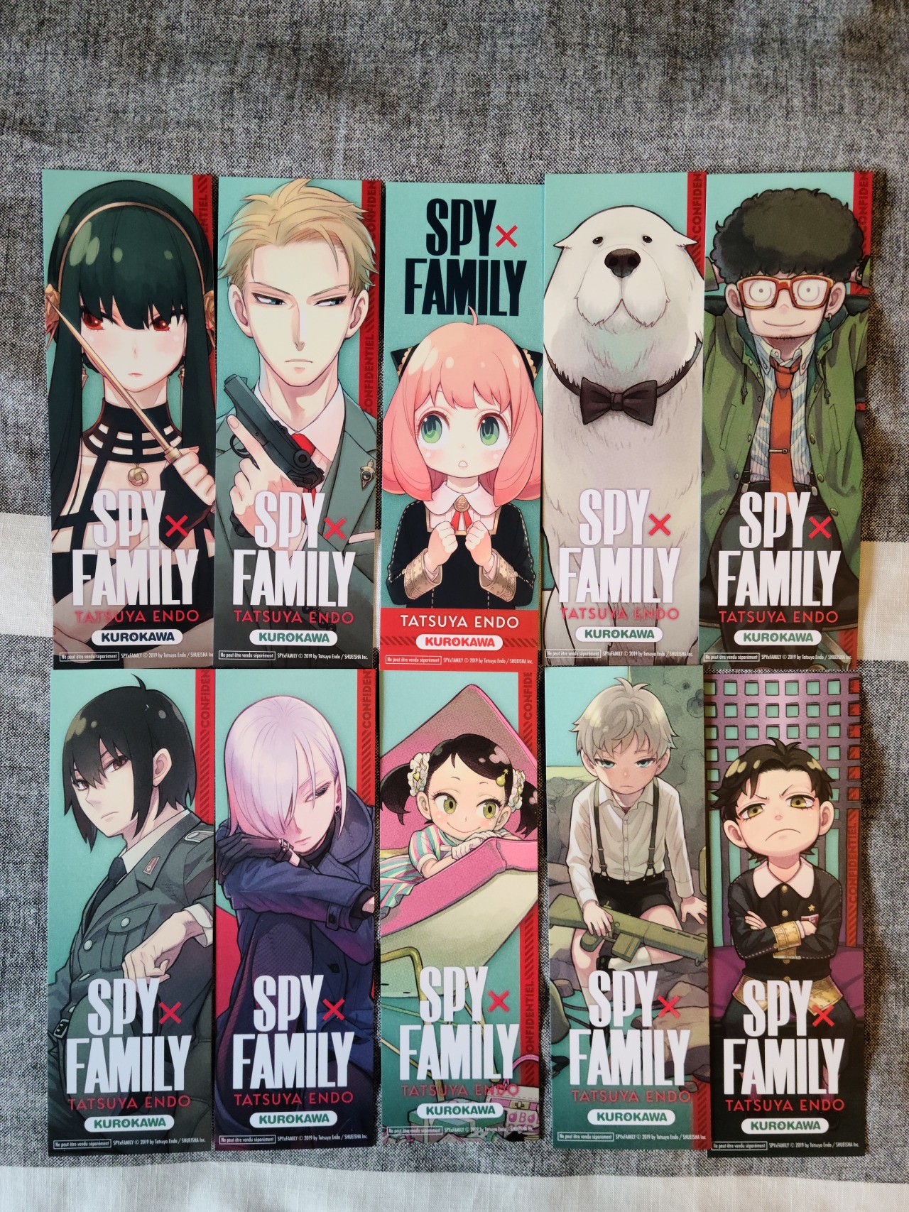 Spy X Family Manga Kurokawa edition collector limitée Tome 11 12