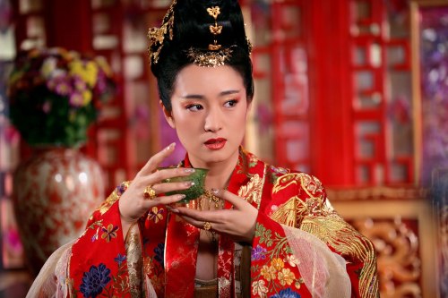 Costumes from “Curse of the Golden Flower”, an epic drama set in the Tang Dynasty