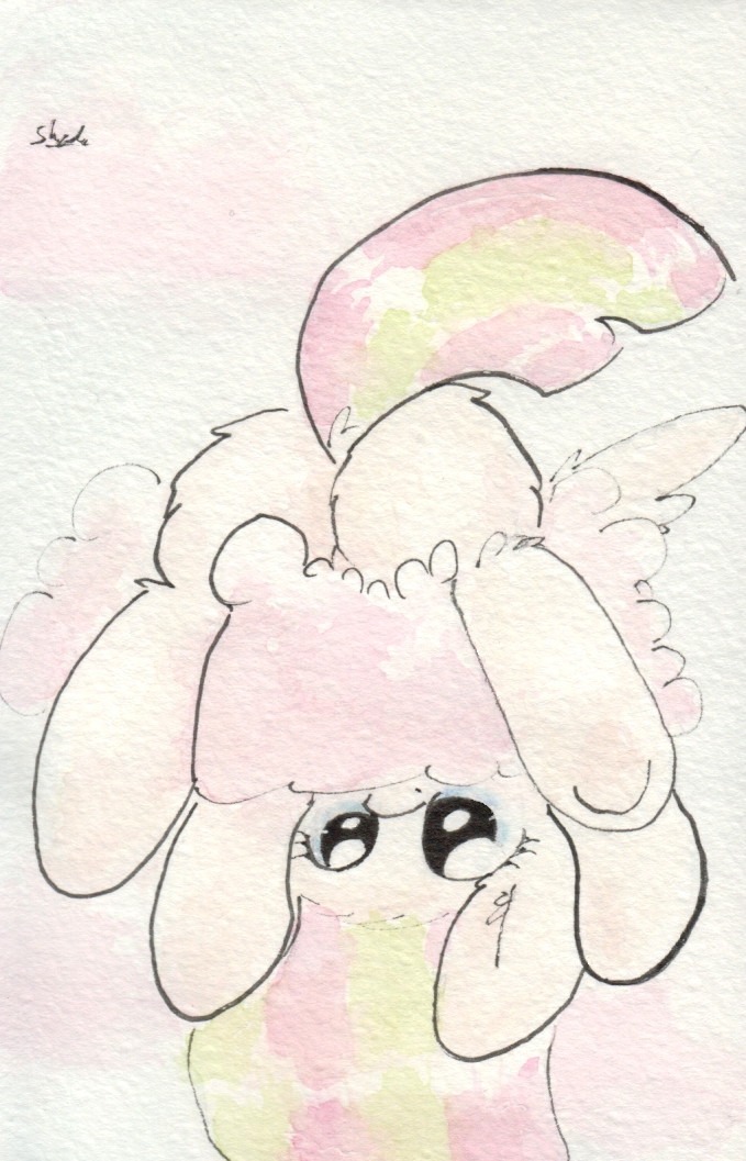 slightlyshade:  Blossomforth’s morning exercise includes some cloud aerobics! 