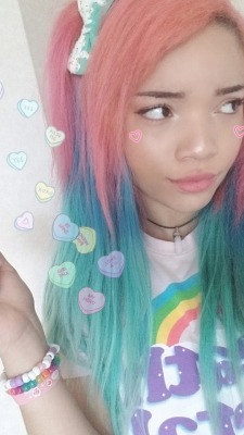 Shy-Foxxx:  Dumblilpiggy:  Teddybear-Sensation:a Very Bright Stress Ridden Rainbow