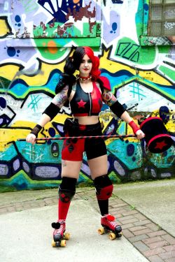 shreddy-krueger:  So…it’s been a while since I’ve done a cosplay shoot. I believe the last one was my animated series Harley Quinn cosplay in January 2015. I took some time off to focus on my mind and body and now I’m feeling confident again and