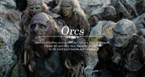 dalekjast:  Races of Arda [1/2]  Evil Races  