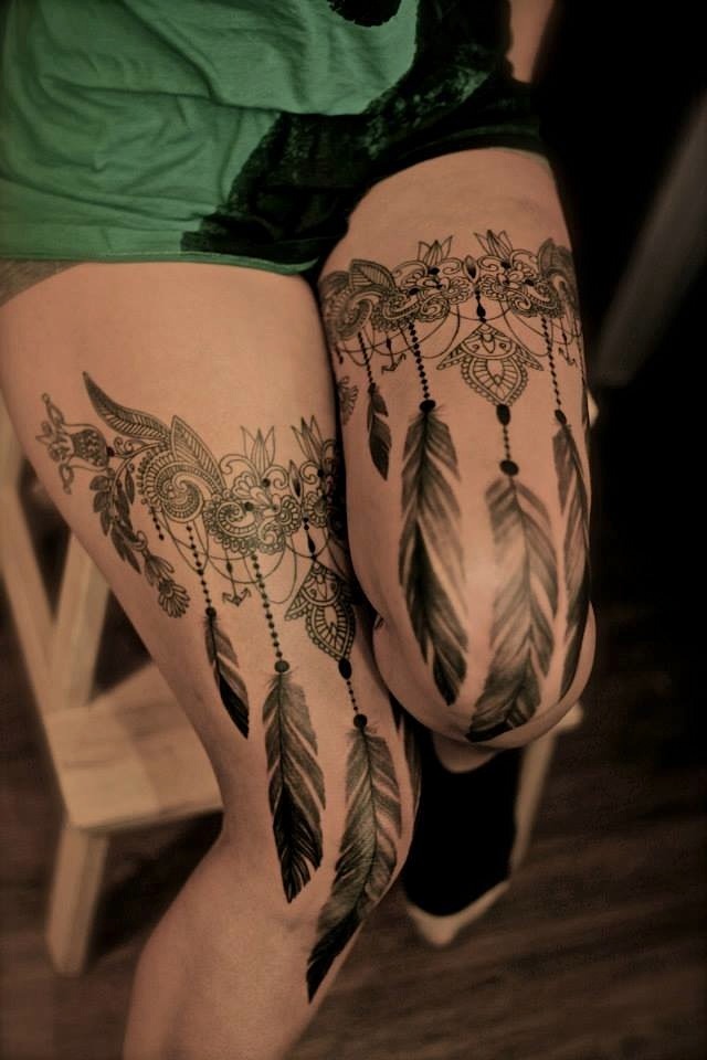 tattrx:  DODIE Lyon, France tattoo-by-dodie.blogspot.com Dodie L’Heure Bleue Facebook