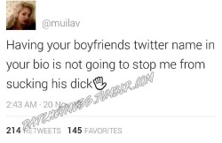 ratchetmess:  at least she telling the hoe