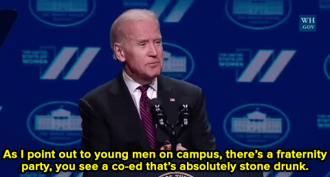 medievaldendrophile:  micdotcom:  Watch: Biden takes on the whole system with his words.   I love him 