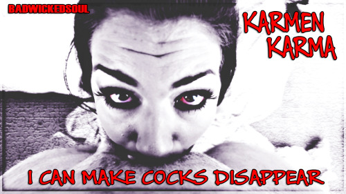 bws-gifs:  THE MAGNIFICENT DEEP THROAT QUEEN PORN SUPERSTAR  @KARMENKARMA  #BADWICKEDSOUL  