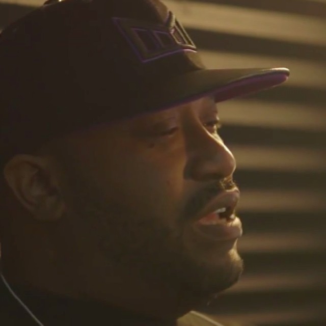 My man @trillog rockin @melinbrand Arrival hat in @noisey Back & Forth with @asvpxrocky #BecauseWeCan @ltdplus