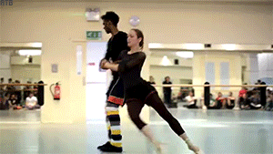 vogonova:  raisingthe-barre:  English National Ballet  BUT THE SOUND EFFECTS PLAYING