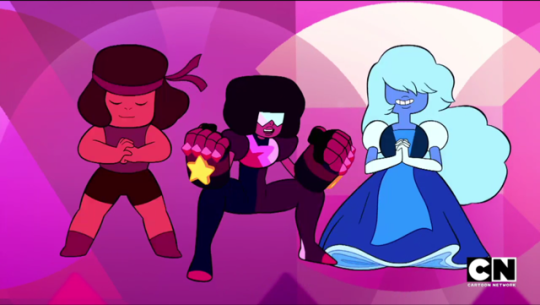 mandareeboo:  I love how Ruby’s obviously at peace with herself as Garnet; calm and serene. She’s never really like that when she’s not; she’s pretty relaxed for a Ruby, sure, but overall she doesn’t get that sort of satisfaction alone.And then