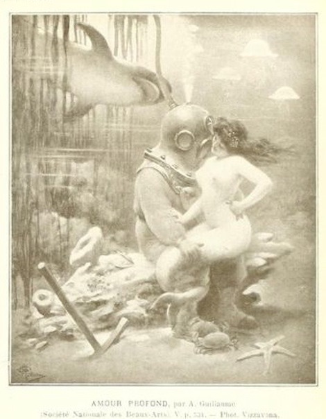 nemfrog:Amour Profond. Deep Love. Paris Salon 1909.