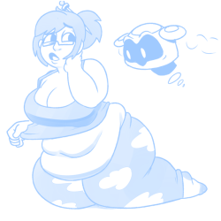 official-shitlord:hey hey hey, its mei chubby mei~ ;9