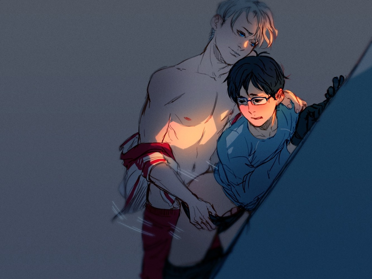 darwinthemonkey-art:  I always apologize when I draw characters for the first (because